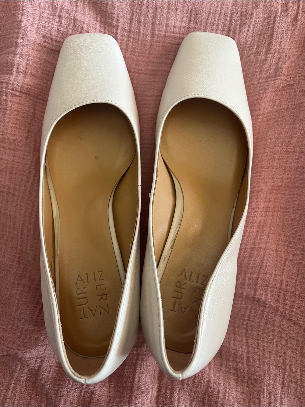Naturalizer Square-Toe Heels - comfy